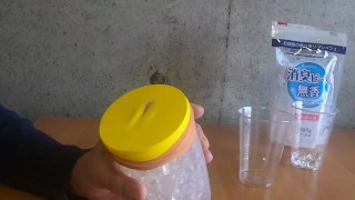 簡単オナホールを自作　消臭ビーズ