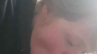 Blond teen sucks bbc 