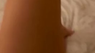 Blonde teen is Horny after college 