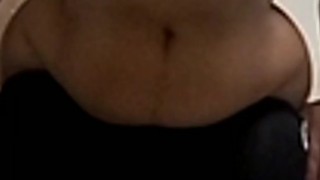  @candicenico Sexy Bbw Ebony milf striptease almost got cau
