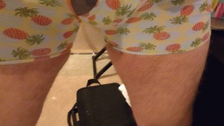 Daddy creams his underwear [4k]