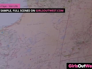 Girls Out West - Hairy girls love rimming and pussy licking