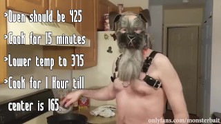 Cooking With a Monkey On Your Back Ep.1 Stuffed Chicken