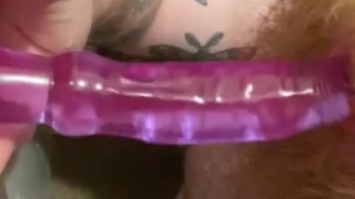 Dildo suck masterbate 
