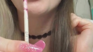 Licking My Lollipop and Shoving It Up My Ass - Anal Lollipop (FULL VIDEO)