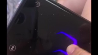Remote Vibe in Tight Pussy