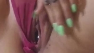 Rubbing my clit until I cum for you