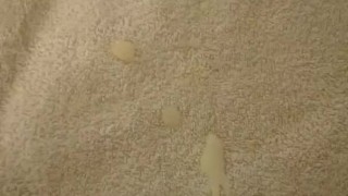 Slow-mo cumshot solo