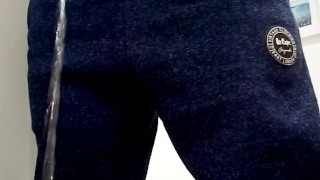 Stud takes MASSIVE LOUD PISS