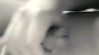 Trans girl pulls her nipples, pulls her cock