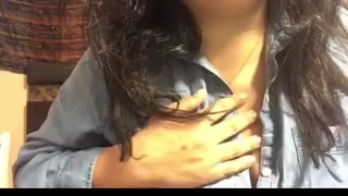 Sexy Indian with Big Boobs Seduces Lover with Dirty Talk of Giving BJ