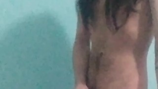 Young Hispanic Guy cums 3 times smoking blunt on 4/20