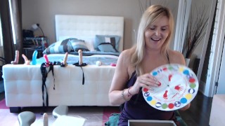 unboxing of twister for my Naked Twister Live Show onlyfans velvetskye
