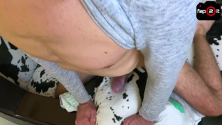 Guy Dirty Talking While Dry Humping Pillow - Intense Moaning Orgasm - 4K