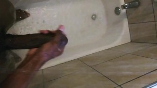 When showering at your best friend house