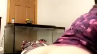 Shaking my fat ass 