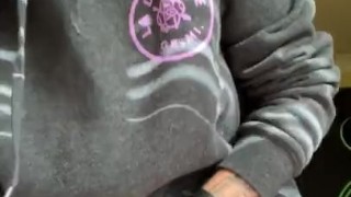 Ftm humps and face fucks the pillow 