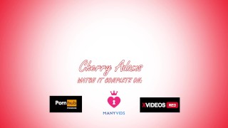 Squirting in SlowMotion FHD 60FPS - Cherry Adams - Amateur Teen Squirting!