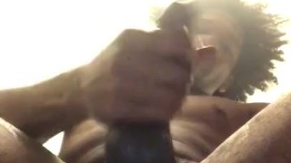 DiezelStrokedHer - POV busting a nut before I shower