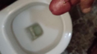 dubai handjob hug cumshot in toilet 
