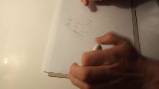COVID ANIME GIRL - DRAWING