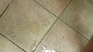 Public Bathroom Floor Piss FTM