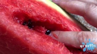 รีวิว:แตงโม แดงๆ ฉ่ำๆ เสียงแจ๊ะๆ แต่หมาข้างบ้านลุงเห่า ขอปิดเสียงก่อนน้าา