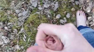 Teen Boy Cum In The Woods