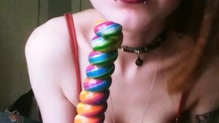 This Clown Just Loves Sucking !!!! ( Sharkky Sunshine Nylon Blowjob Video )