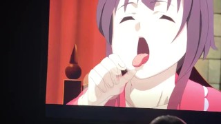Megumin Konosuba Cum Tribute( めぐみん トリビュート)