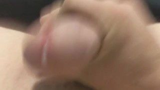 POV solo male amateur teen moaning for shaking cumshot