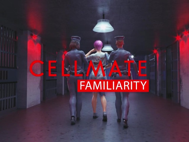 Futanari Harley fucks her new cellmate in a 3D animation