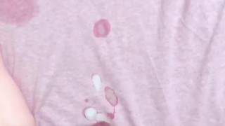 おなほで発射します