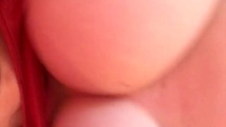 BOUNCING & PLAYING WITH MY BIG TITS, MY FIRST VIDEO
