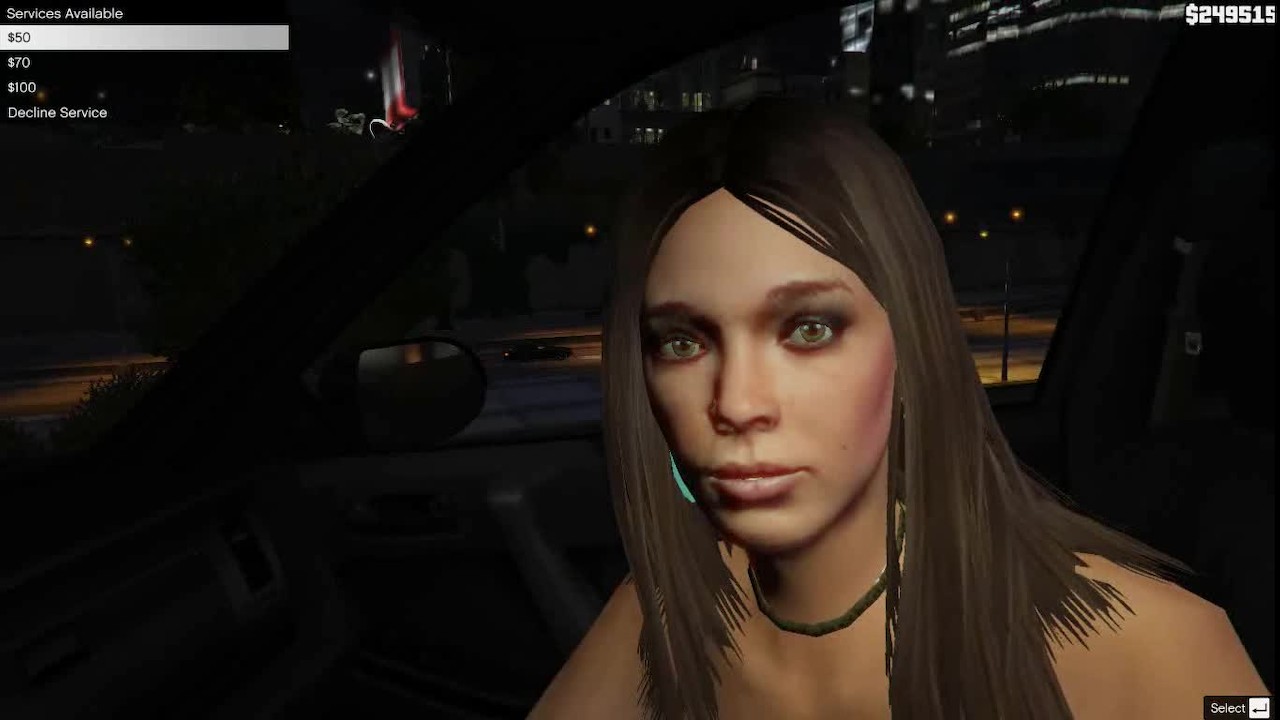 Rich Sugar Daddy is Fucking a Street Hooker-GTA