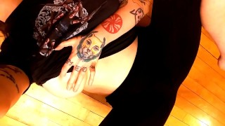CUTE CHICK PLAYS WITH HER NIPPLE AND FARTS