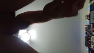 Teen rides masssive/big 9" dildo