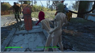 Fucked with everyone in the village in turn | Sex Game | 3D