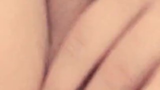 Playing with my pussy in a public bathroom 