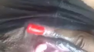 Pussy Play in the Car and I get caught 