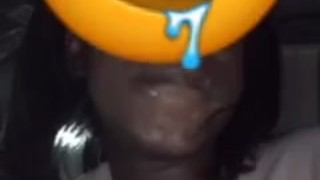 Playin with cum in my mouth 