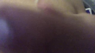 Applying Raw Shea Butter then I started to Play with my nipples 