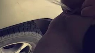 I bet I could pee on your car too