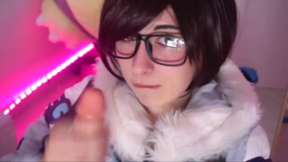 Mei from Overwatch PityKitty Blowjob handjob