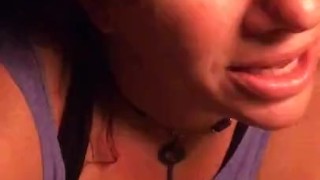 Cougar just had her big ass fucked still horny anal glow toy disappearing