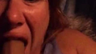 Cougar just had her big ass fucked still horny anal glow toy disappearing