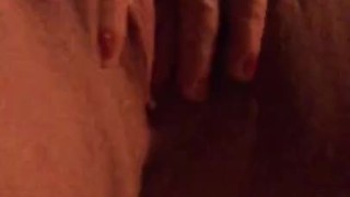 Cougar just had her big ass fucked still horny anal glow toy disappearing