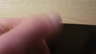 Cumming after a week of abstinence - good times