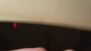 Cumming after a week of abstinence - good times
