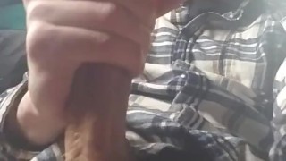 Quarantine has me super horny, jerking off w/cumshot